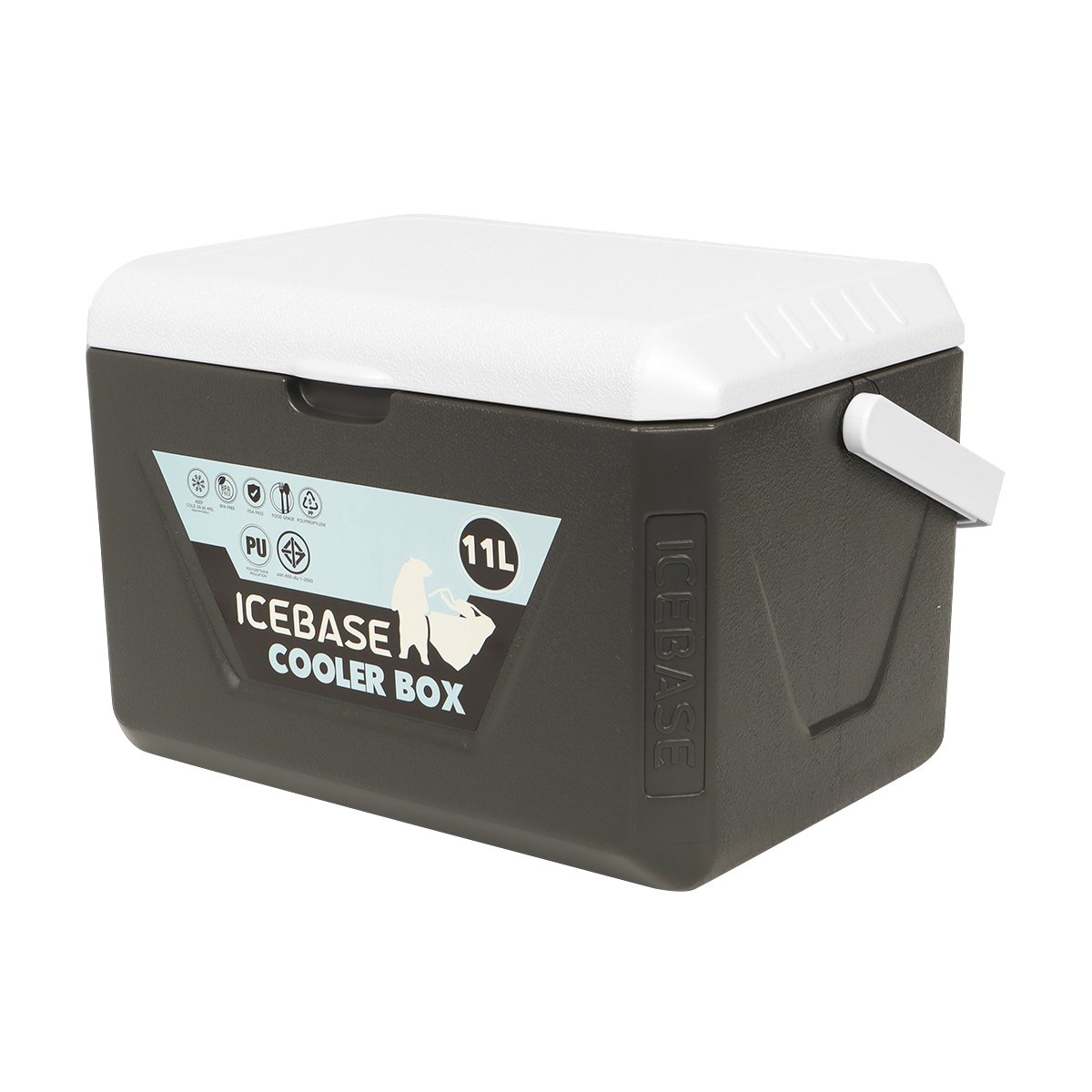 กระติกน้ำแข็งเก็บความเย็น ICEBASE รุ่น CLG-202GY (NEPTUNE) ขนาด 11 ลิตร สีเทา_2